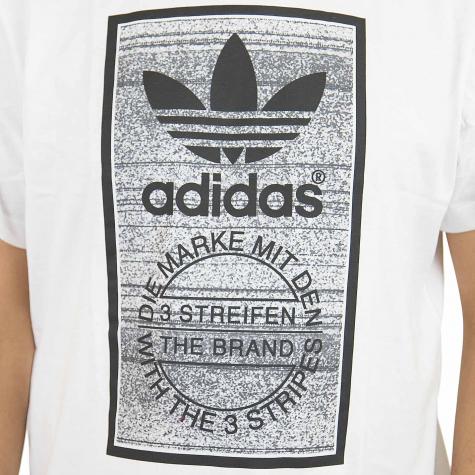 Adidas Originals T-Shirt Traction Tongue weiß 