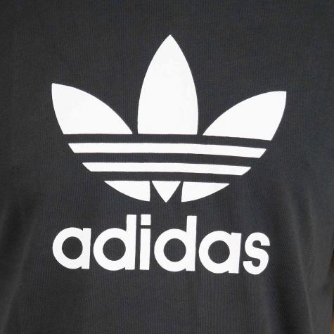 Adidas Originals T-Shirt Trefoil schwarz/weiß 