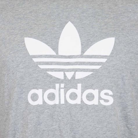 Adidas Originals T-Shirt Trefoil grau 