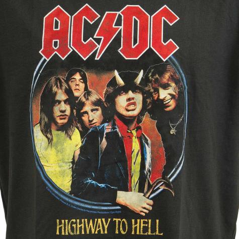 Amplified T-Shirt ACDC Highway to Hell dunkelgrau 