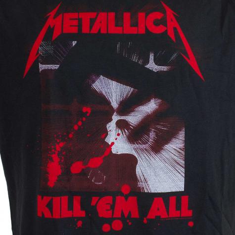 Amplified T-Shirt Metallica kill em all schwarz 