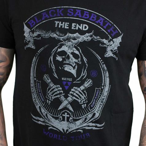 Amplified T-Shirt Black Sabbath The End schwarz 