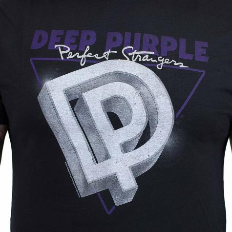 Amplified T-Shirt Deep Purple Perfect Stran schwarz 