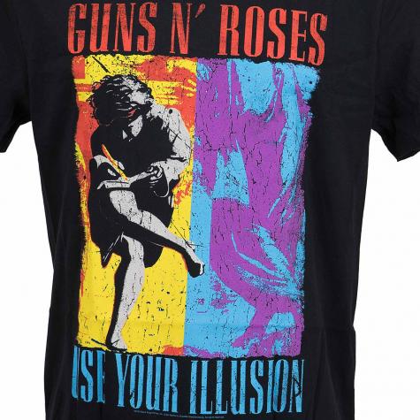 Amplified T-Shirt Guns`n Roses Spliced Illu schwarz 