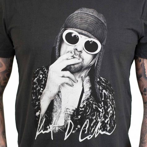 Amplified T-Shirt Kurt Cobain Photograph dunkelgrau 