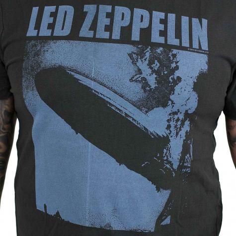 Amplified T-Shirt Led Zeppelin Blimp Squ dunkelgrau 
