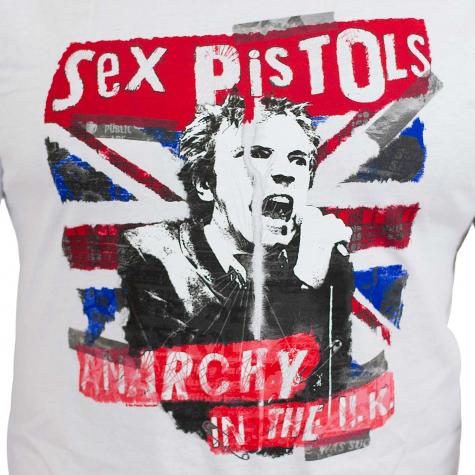Amplified T-Shirt Sex Pistols Anarchie weiß 