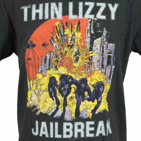 Amplified T-Shirt Thin Lizzy Jailbreak dunkelgrau 