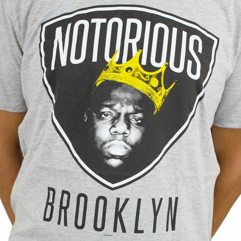 Amplified T-Shirt Biggi Notorious Brooklyn grau 