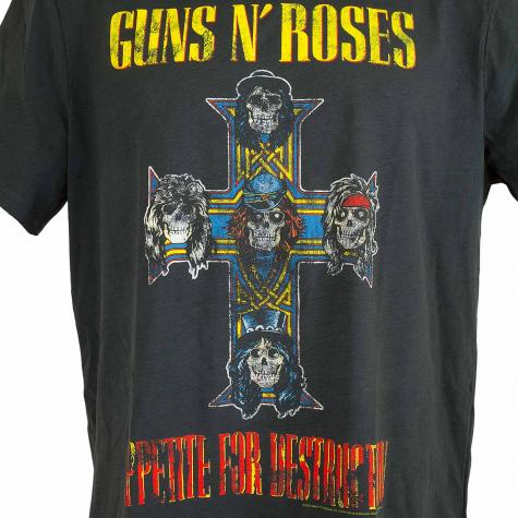 Amplified T-Shirt Guns`n`Roses Appetite for Des dunkelgrau 