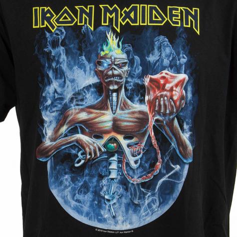Amplified T-Shirt Iron Maiden Seventh schwarz 
