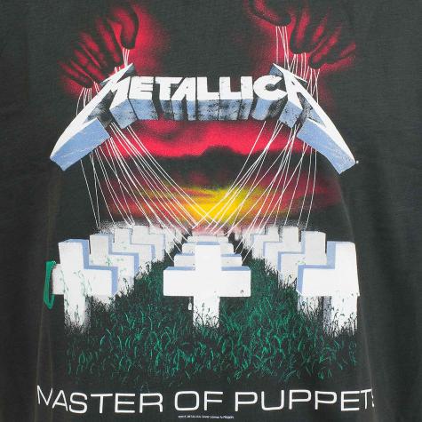 Amplified T-Shirt Metallica M.o.P. dunkelgrau 