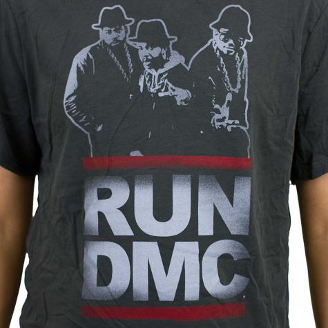 Amplified T-Shirt Run DMC Silhouette dunkelgrau