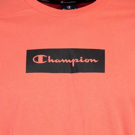 Champion American Logo T-Shirt rot 