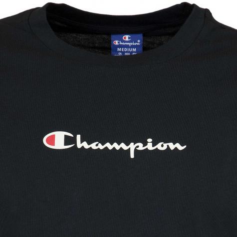 Champion T-Shirt Ringer schwarz 