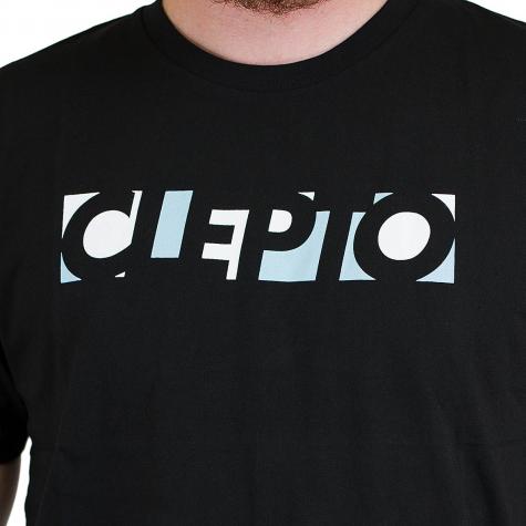 Cleptomanicx T-Shirt Blocks schwarz 