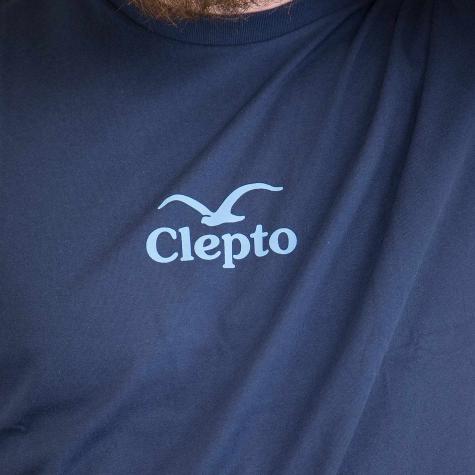 Cleptomanicx T-Shirt C.I. dunkelblau 