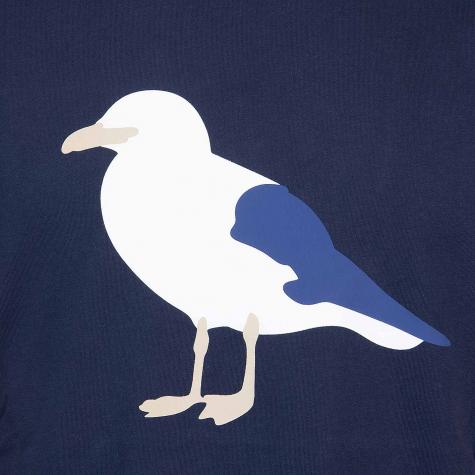 Cleptomanicx T-Shirt Gull 3 dunkelblau 