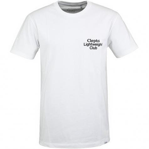 Cleptomanicx T-Shirt Light Club weiß