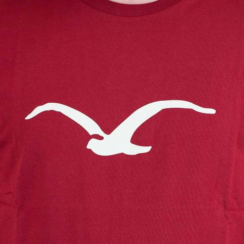 Cleptomanicx T-Shirt Mowe merlot red 