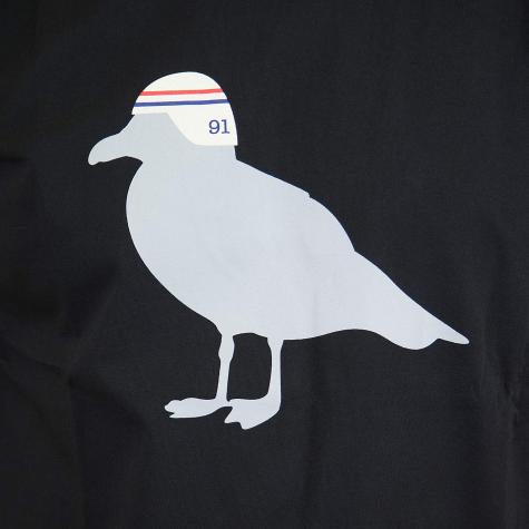 Cleptomanicx T-Shirt Race Gull schwarz 