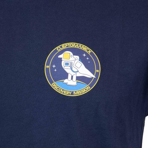 Cleptomanicx T-Shirt Space Gull dunkelblau 