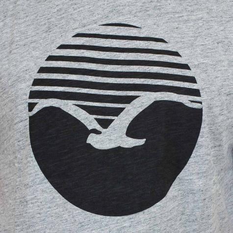 Cleptomanicx T-Shirt Vintage Print grau/schwarz 