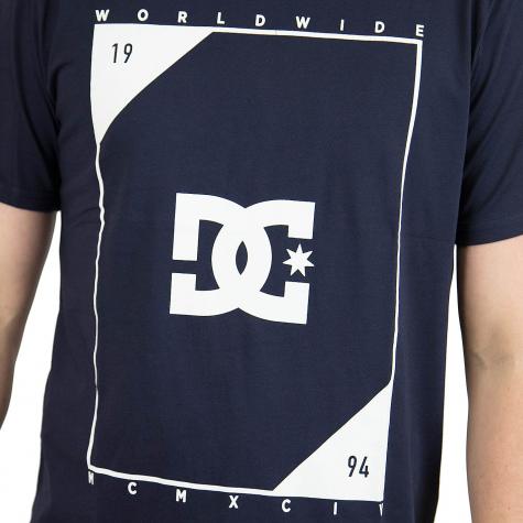 DC Shoes T-Shirt Middle Theory dunkelblau 
