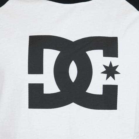 DC Shoes T-Shirt Star Raglan weiß/schwarz 