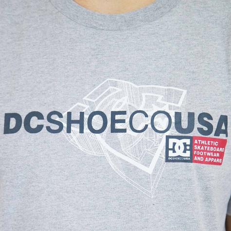 DC Shoes T-Shirt Strip Box grau 