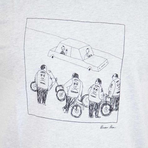 Dedicated T-Shirt Biker Gang grau 