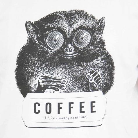 Dedicated T-Shirt Caffeine Kick weiß 