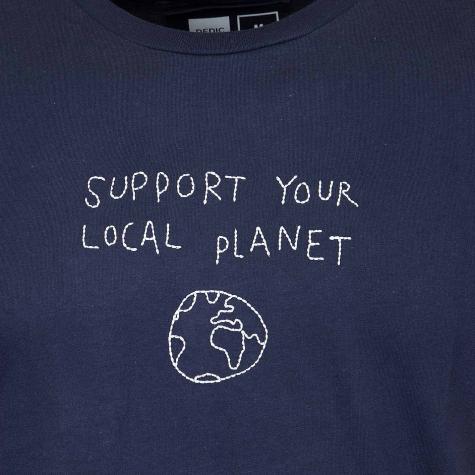 Dedicated T-Shirt Local Planet dunkelblau 