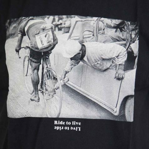 Dedicated T-Shirt Ride To Live schwarz 