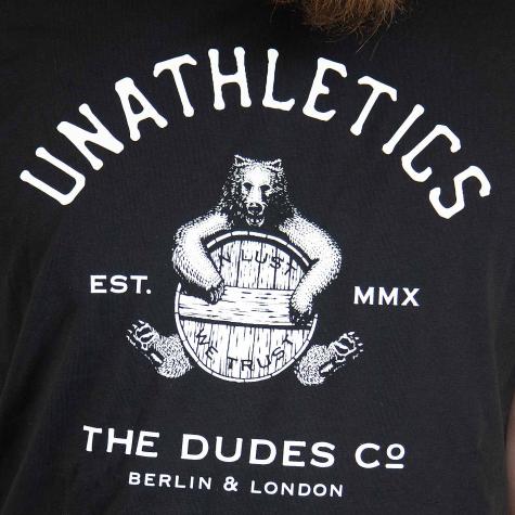 The Dudes T-Shirt Unathletics Drinking schwarz 