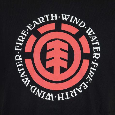 Element T-Shirt Seal flint schwarz 
