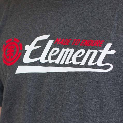Element T-Shirt Signature charcoal heather 