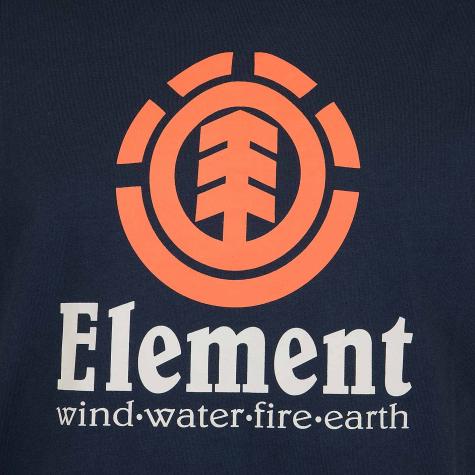 Element T-Shirt Vertical dunkelblau 