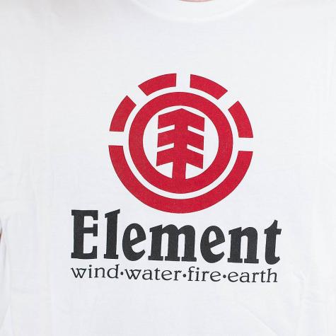 Element T-Shirt Vertical weiß 