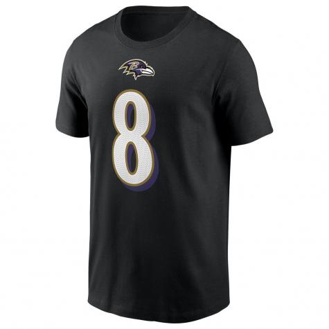 Nike NFL Baltimore Ravens Lamar Jackson T-Shirt schwarz 