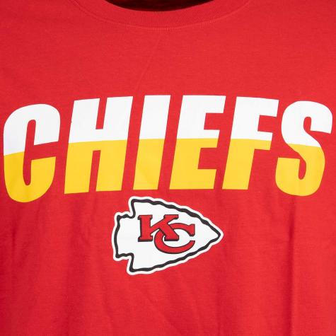 Nike NFL Kansas City Chiefs Split Team T-Shirt rot 