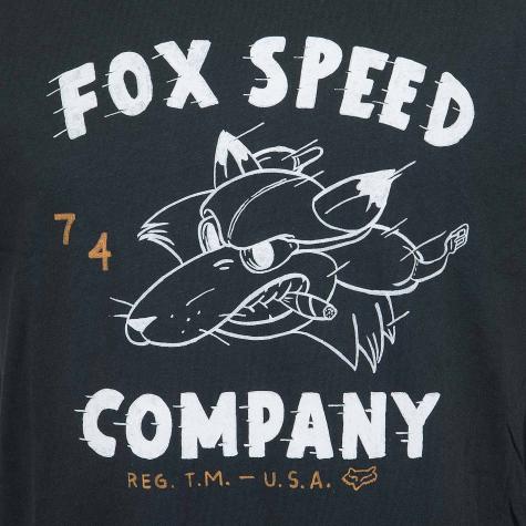 Fox T-Shirt Bomber schwarz 