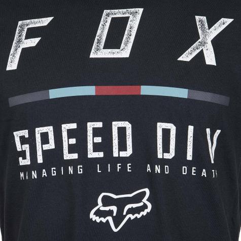 Fox T-Shirt Checklist schwarz 