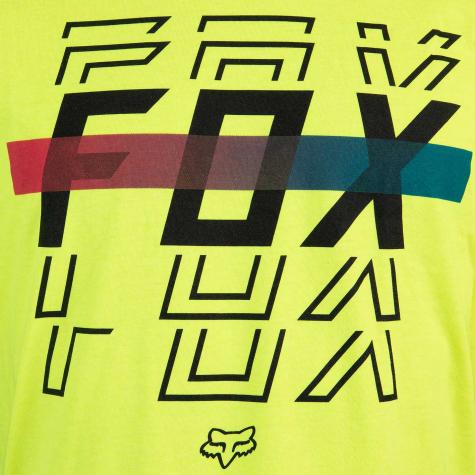 Fox Cranker T-Shirt gelb 
