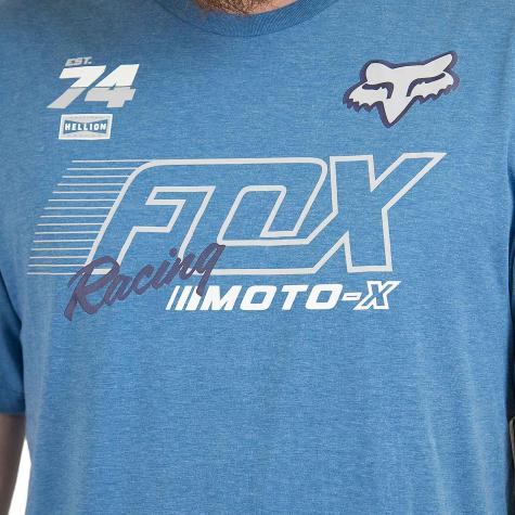 Fox T-Shirt Flection Tech blau 