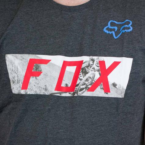 Fox T-Shirt Ghostburn schwarz meliert 
