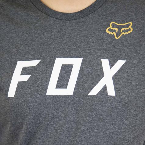 Fox T-Shirt Grizzled Tech schwarz meliert 