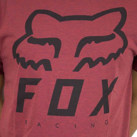 Fox T-Shirt Heritage Forger Tech rot meliert 