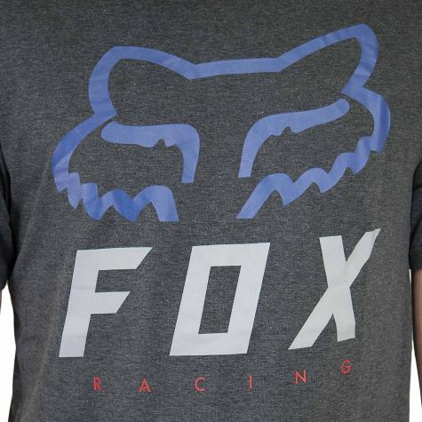 Fox T-Shirt Heritage Forger Tech heather schwarz 