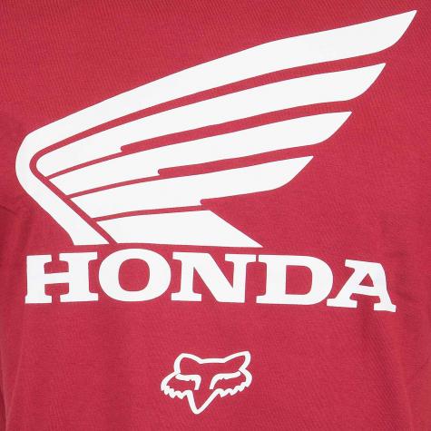 Fox T-Shirt Honda rot 